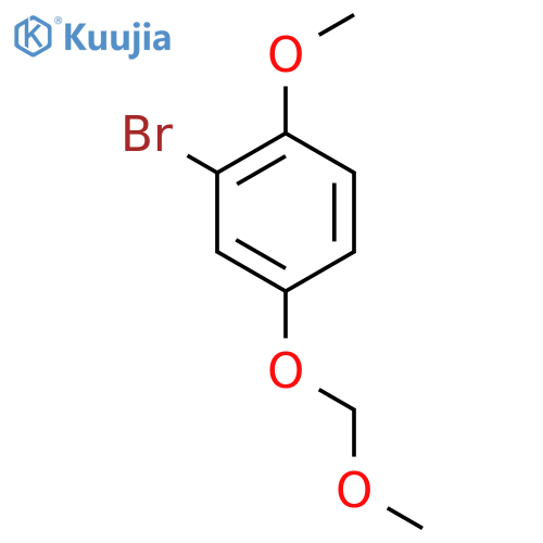 2-Bromo-1-methoxy-4-(methoxymethoxy)benzene structure
