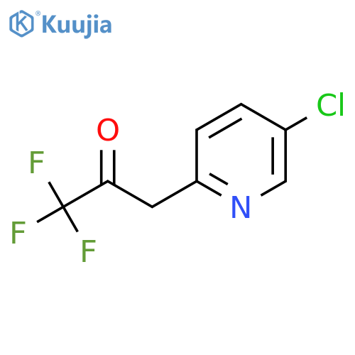 3-(5-chloropyridin-2-yl)-1,1,1-trifluoropropan-2-one structure