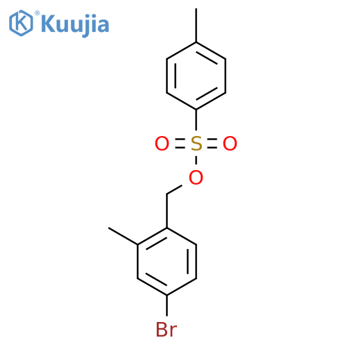 (4-Bromo-2-methylphenyl)methyl 4-methylbenzene-1-sulfonate structure