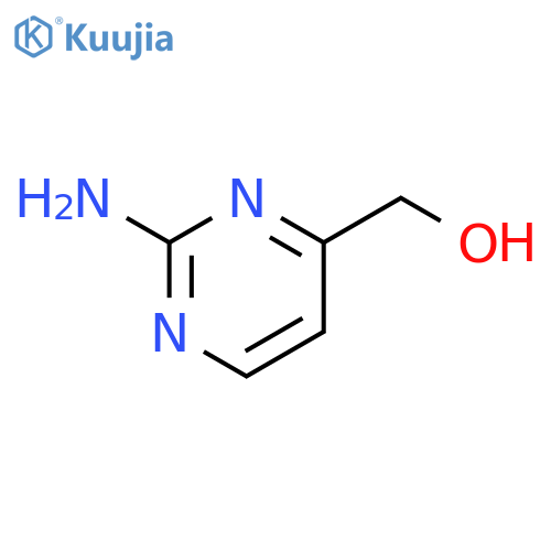 (2-Aminopyrimidin-4-yl)methanol structure