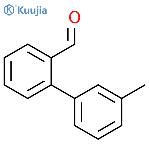 3'-methyl-[1,1'-biphenyl]-2-carbaldehyde structure