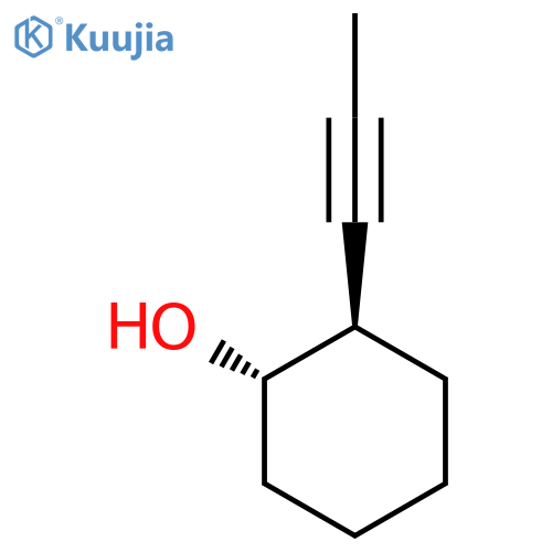 (1S,2R)-2-(Prop-1-yn-1-yl)cyclohexan-1-ol structure