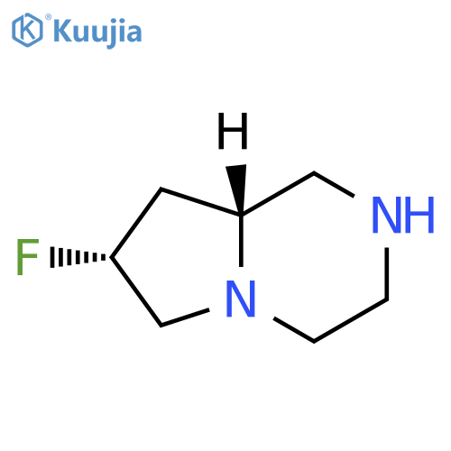 (7R,8aR)-7-fluoro-octahydropyrrolo[1,2-a]piperazine structure