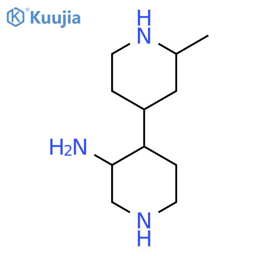 4-(2-methylpiperidin-4-yl)piperidin-3-amine structure