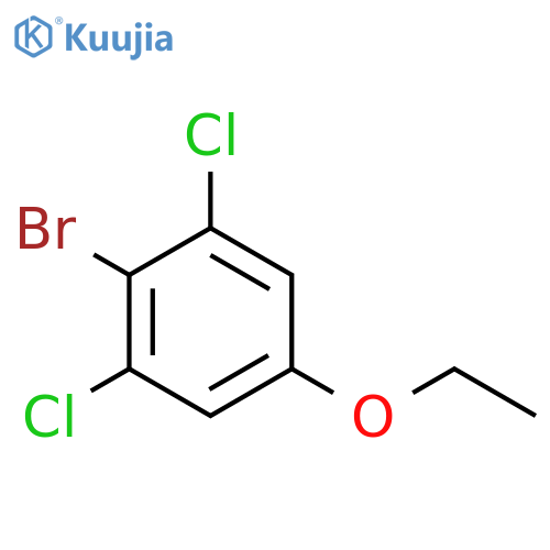 2-Bromo-1,3-dichloro-5-ethoxybenzene structure
