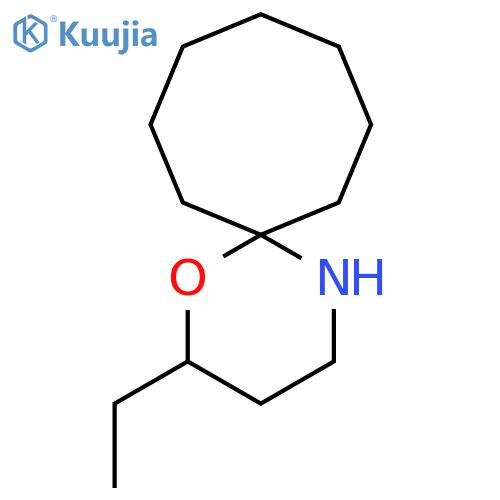 2-ethyl-1-oxa-5-azaspiro5.7tridecane structure