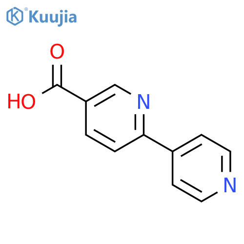 2,4'-bipyridine-5-carboxylic acid structure