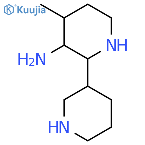 4-methyl-2-(piperidin-3-yl)piperidin-3-amine structure