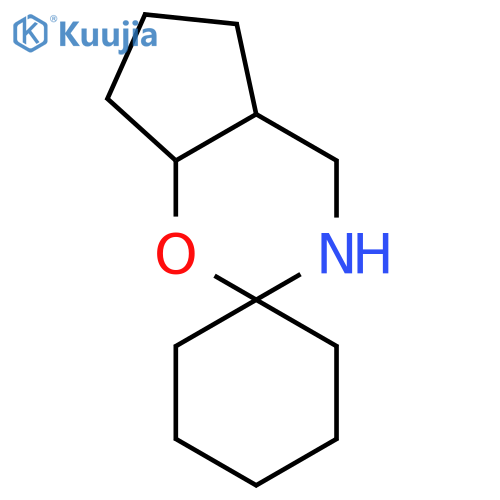 hexahydro-3'H-spirocyclohexane-1,2'-cyclopentae1,3oxazine structure