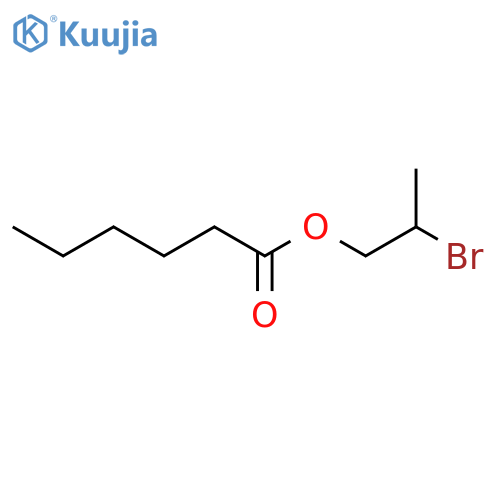 2-bromopropyl hexanoate structure