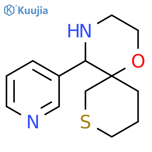 5-(pyridin-3-yl)-1-oxa-8-thia-4-azaspiro5.5undecane structure