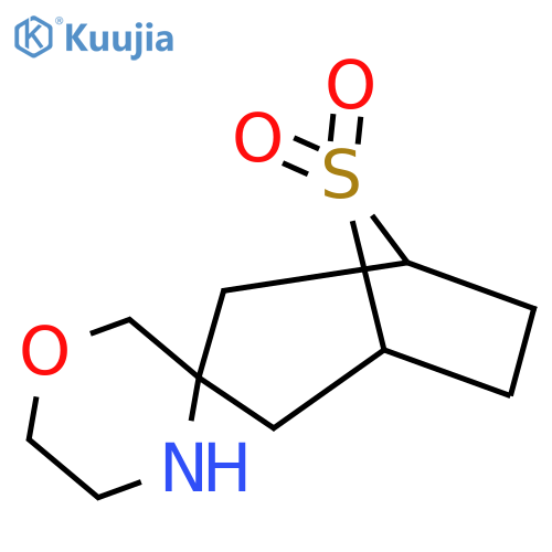8lambda6-thiaspirobicyclo3.2.1octane-3,3'-morpholine-8,8-dione structure