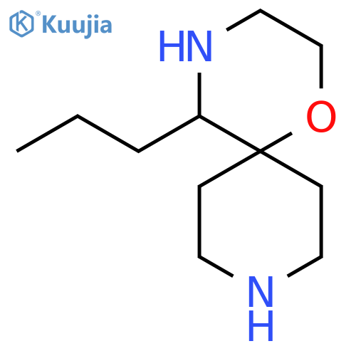 5-Propyl-1-oxa-4,9-diazaspiro[5.5]undecane structure