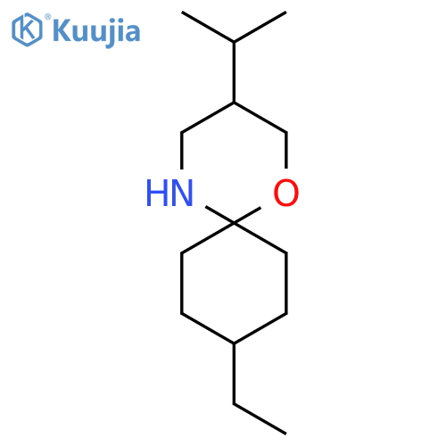 9-ethyl-3-(propan-2-yl)-1-oxa-5-azaspiro5.5undecane structure