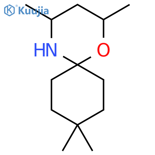 2,4,9,9-tetramethyl-1-oxa-5-azaspiro5.5undecane structure