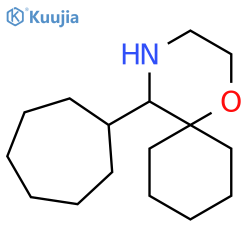 5-cycloheptyl-1-oxa-4-azaspiro5.5undecane structure