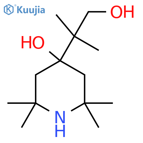 4-(1-hydroxy-2-methylpropan-2-yl)-2,2,6,6-tetramethylpiperidin-4-ol structure