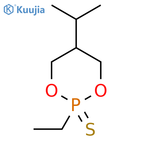 2-ethyl-5-(propan-2-yl)-1,3,2lambda5-dioxaphosphinane-2-thione structure