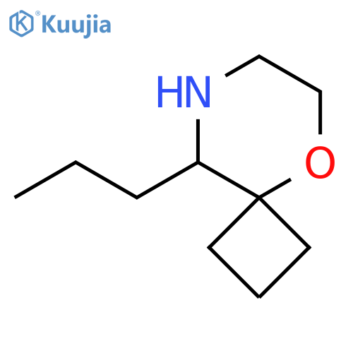 9-propyl-5-oxa-8-azaspiro3.5nonane structure