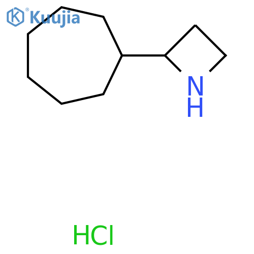 2-cycloheptylazetidine hydrochloride structure