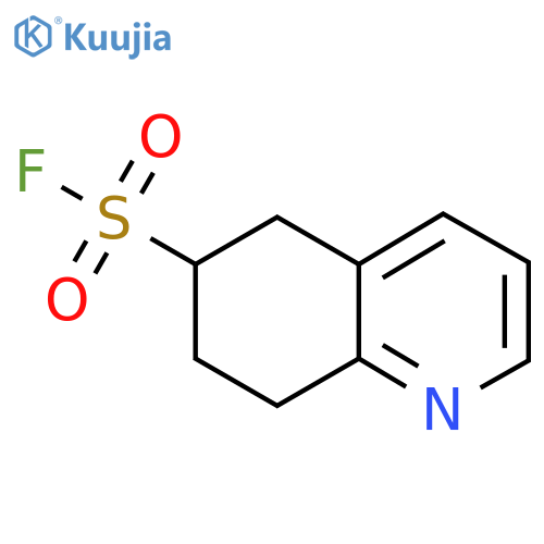 5,6,7,8-tetrahydroquinoline-6-sulfonyl fluoride structure
