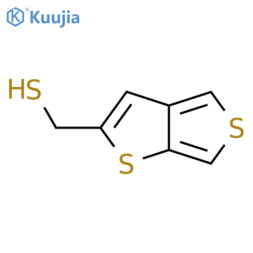 {thieno3,4-bthiophen-2-yl}methanethiol structure