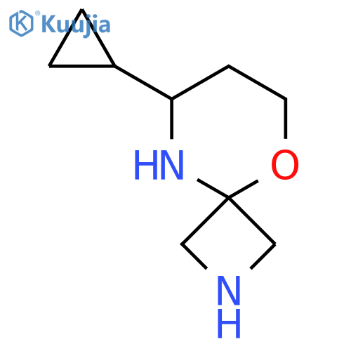 8-cyclopropyl-5-oxa-2,9-diazaspiro3.5nonane structure