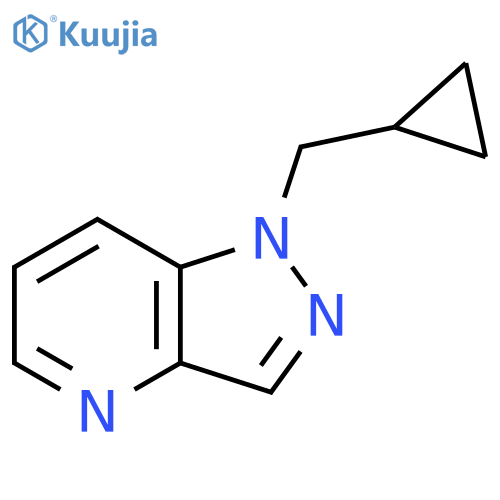 1-(cyclopropylmethyl)-1H-pyrazolo4,3-bpyridine structure