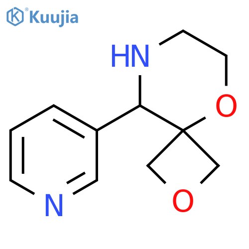 9-(pyridin-3-yl)-2,5-dioxa-8-azaspiro3.5nonane structure
