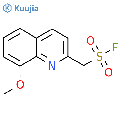 (8-methoxyquinolin-2-yl)methanesulfonyl fluoride structure