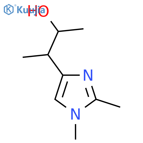 3-(1,2-dimethyl-1H-imidazol-4-yl)butan-2-ol structure