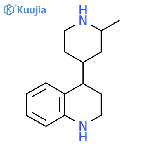 4-(2-methylpiperidin-4-yl)-1,2,3,4-tetrahydroquinoline structure