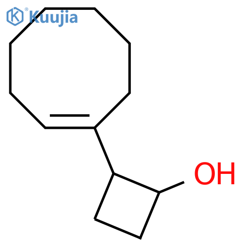 2-(cyclooct-1-en-1-yl)cyclobutan-1-ol structure