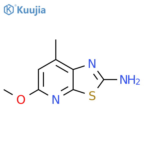 5-Methoxy-7-methylthiazolo[5,4-b]pyridin-2-amine structure