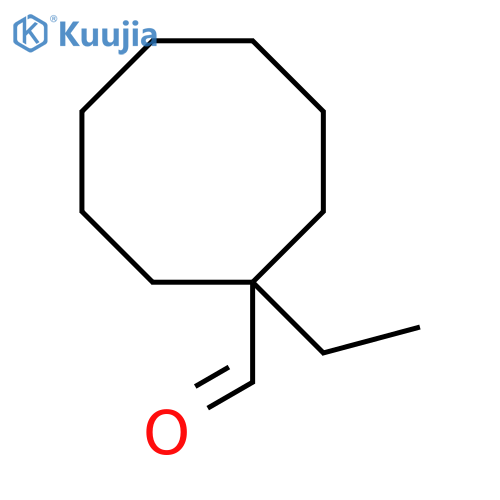 1-Ethylcyclooctane-1-carbaldehyde structure