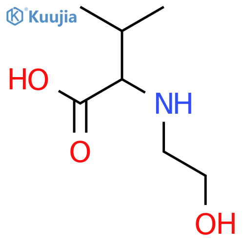 Valine,N-(2-hydroxyethyl)- structure