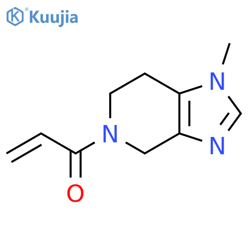 1-(1,4,6,7-Tetrahydro-1-methyl-5H-imidazo[4,5-c]pyridin-5-yl)-2-propen-1-one structure