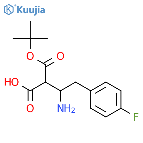 Boc-(R)-3-amino-4-(4-fluorophenyl)-butyric Acid structure