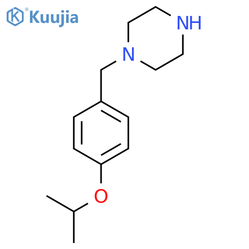 1-(4-Isopropoxybenzyl)piperazine structure