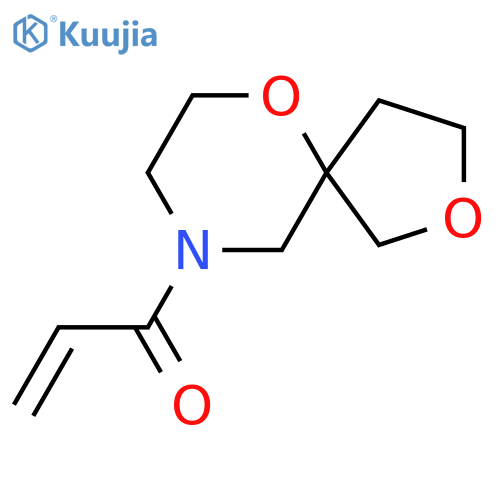 1-(2,6-Dioxa-9-azaspiro[4.5]decan-9-yl)prop-2-en-1-one structure
