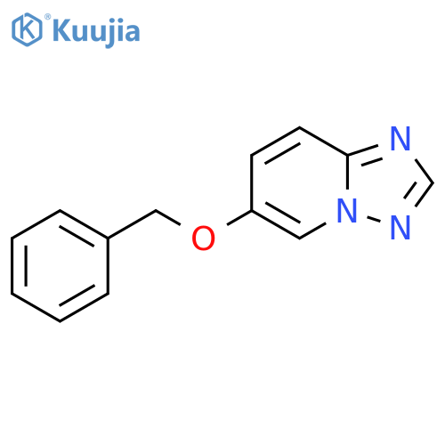 6-(Benzyloxy)-[1,2,4]triazolo[1,5-a]pyridine structure