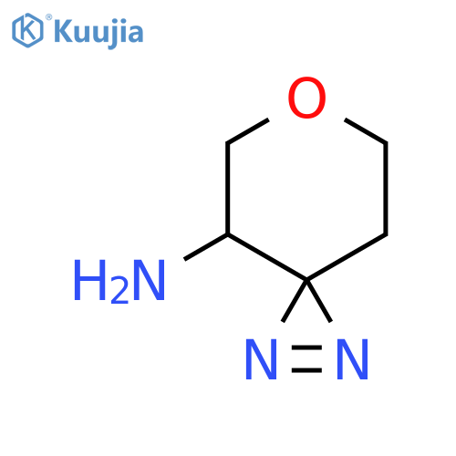 6-oxa-1,2-diazaspiro2.5oct-1-en-4-amine structure