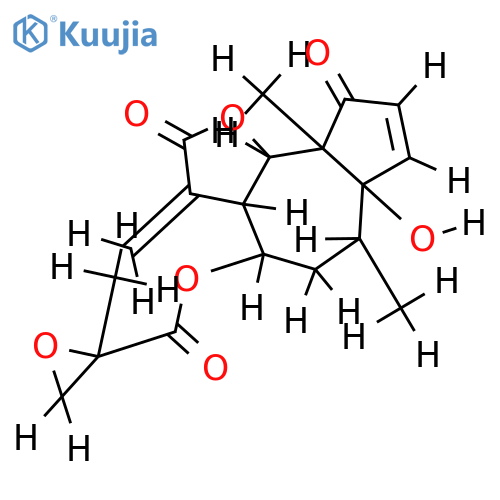 8α-Epoxymethylacrylyloxyparthenin structure