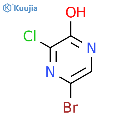 5-bromo-3-chloro-1H-pyrazin-2-one structure