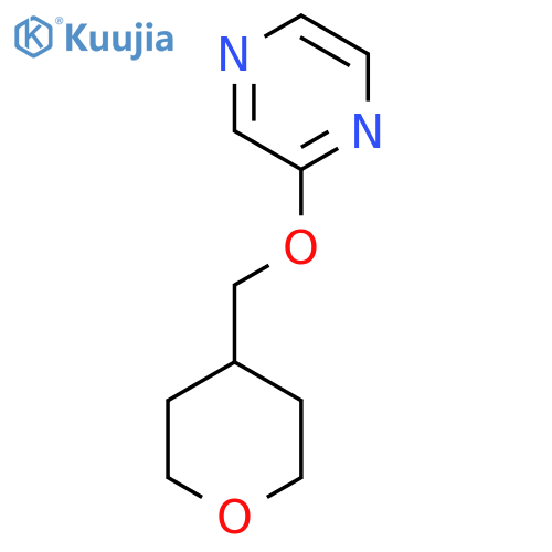 2-[(Oxan-4-yl)methoxy]pyrazine structure