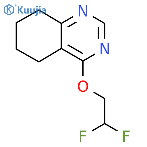 4-(2,2-Difluoroethoxy)-5,6,7,8-tetrahydroquinazoline structure