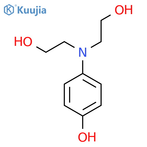 Phenol,4-[bis(2-hydroxyethyl)amino]- structure