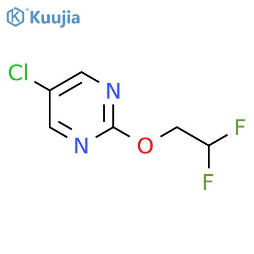 5-Chloro-2-(2,2-difluoroethoxy)pyrimidine structure