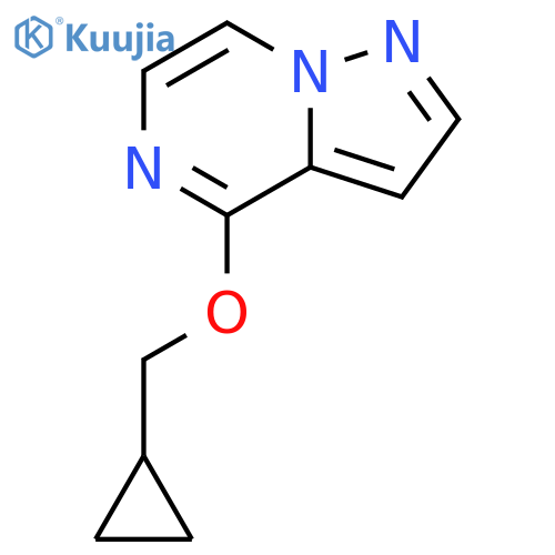 4-(cyclopropylmethoxy)pyrazolo[1,5-a]pyrazine structure