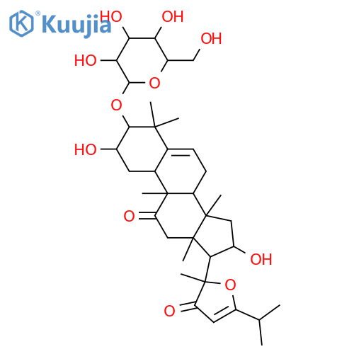19-Norlanosta-5,23-diene-11,22-dione, 20,24-epoxy-3-(β-D-glucopyranosyloxy)-2,16-dihydroxy-9-methyl-, (2β,3α,9β,10α,16α)- (9CI) structure